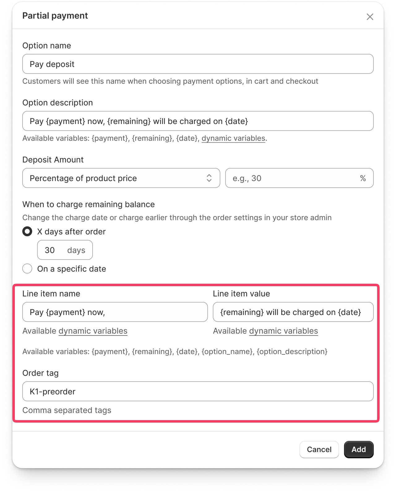 K1 Pre-Order v2.0 - Settings Reorganization – Enhanced flexibility and control