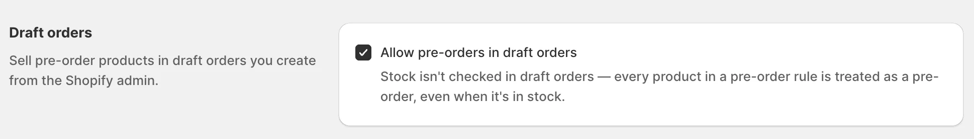 K1 Pre-Order v2.29 - Draft Orders Support – Take pre-orders through draft orders and invoice links
