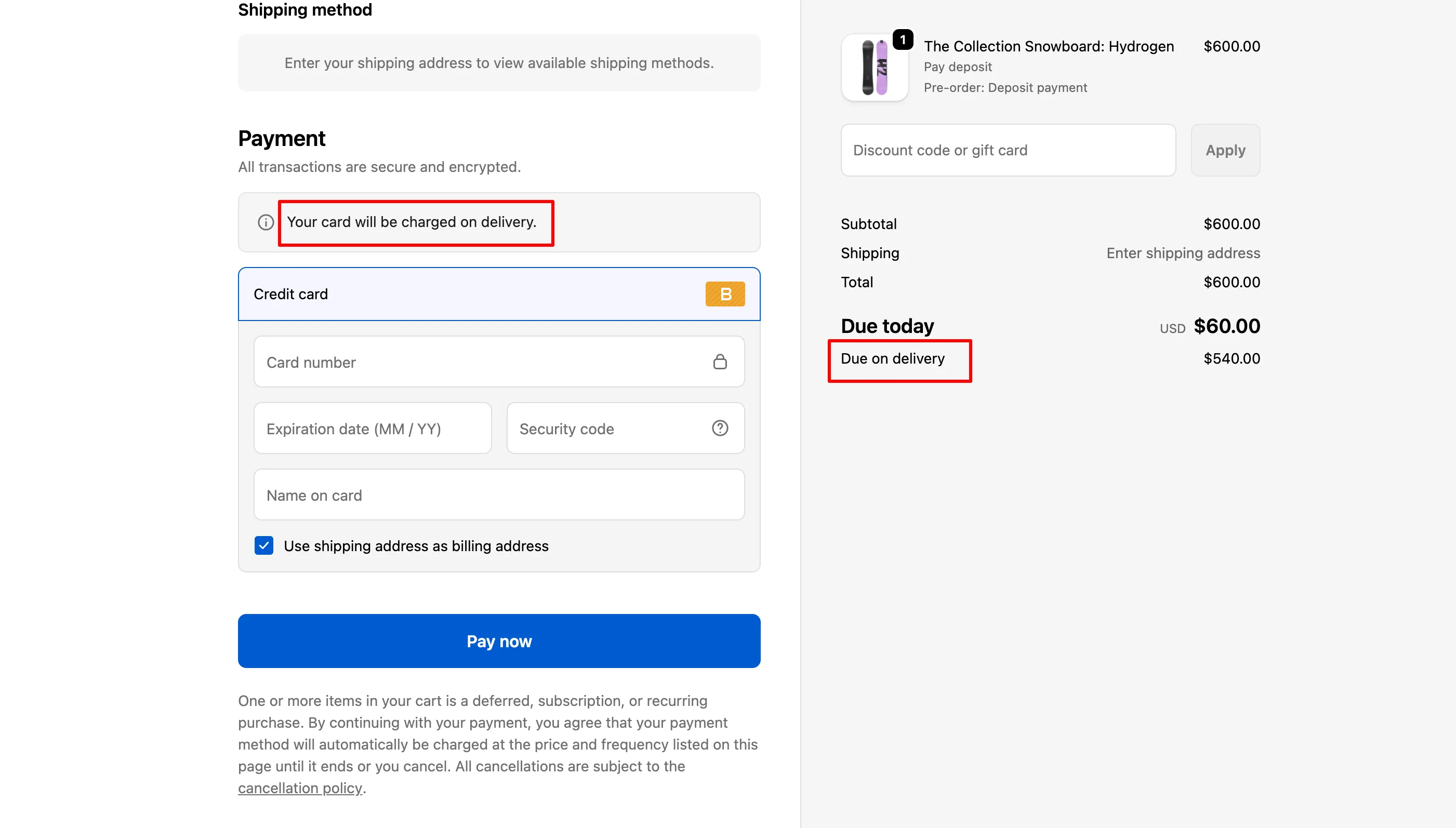 Editing Due Date and Deposit Text on Your Theme - Image 1