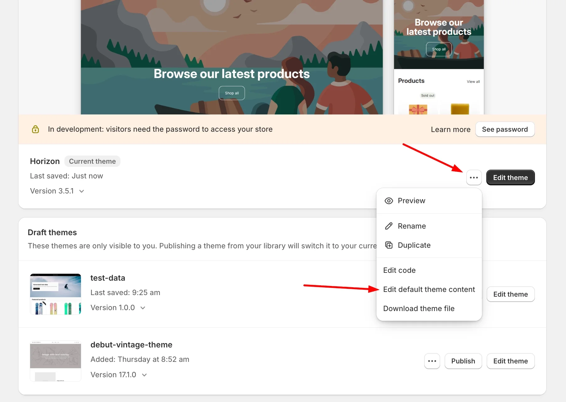 Editing Due Date and Deposit Text on Your Theme - Image 2