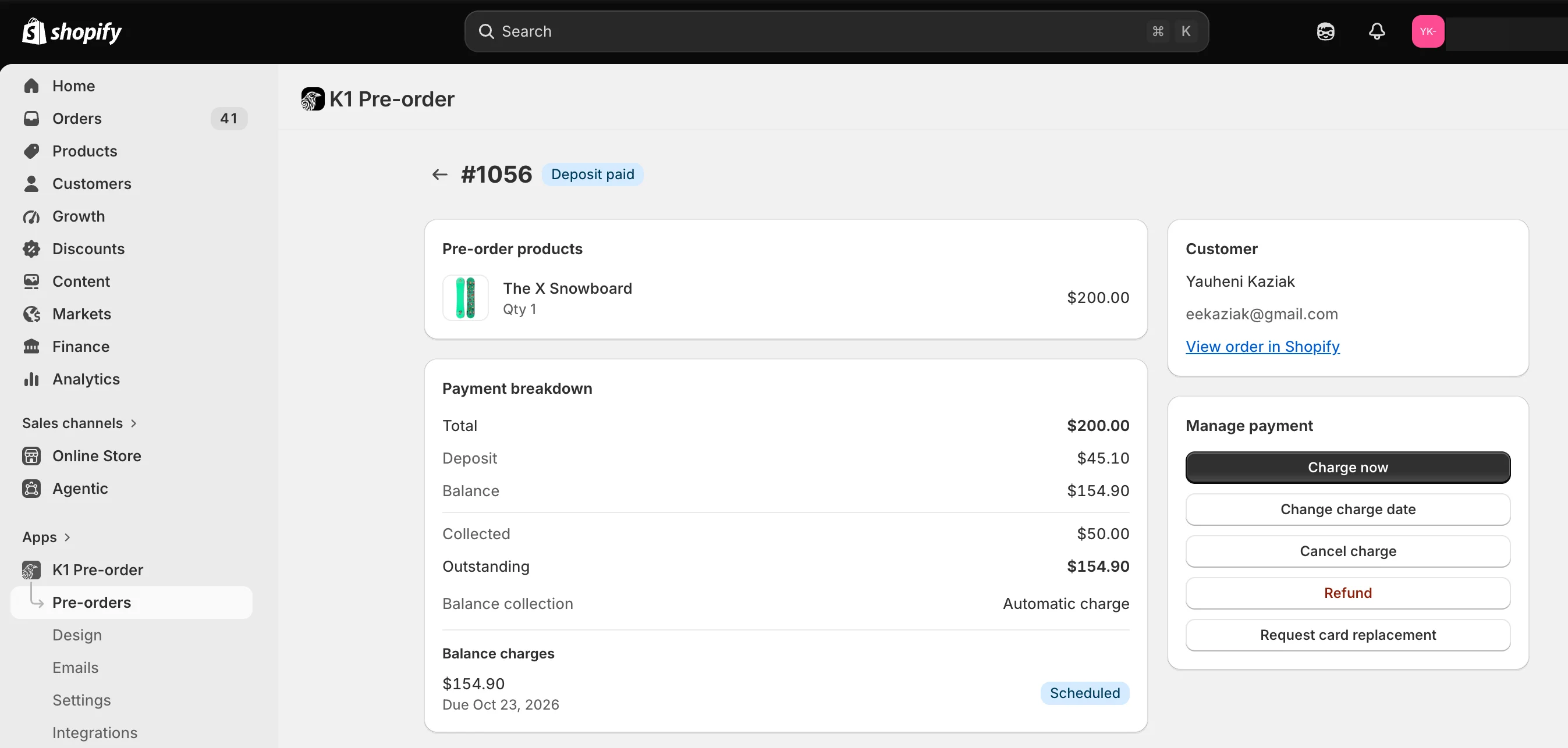 Setting up deposits and partial payments on Shopify